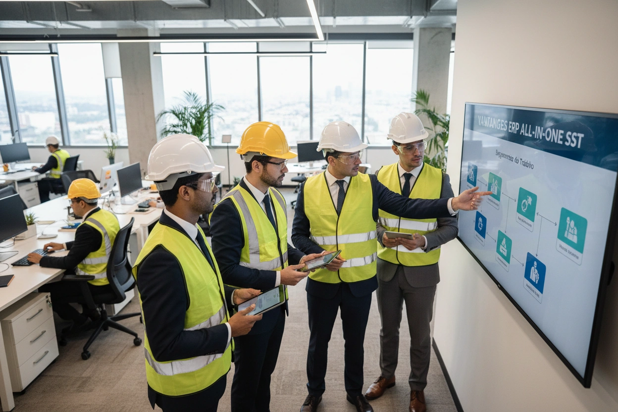 Vantagens do ERP all-in-one para SST na sua empresa